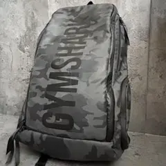GYM SHARK 激レア 迷彩 ジムシャーク　パースーツ　バックパック グレー 2025年最新】GYMSHARK リュックの人気アイテム - メルカリ