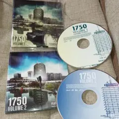 1750 VOLUME 1 & 2　g-rap mix cd hiphop