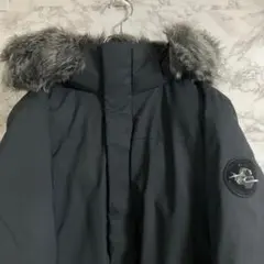 ノースフェイス　マクマードパーカー　ワンポイントロゴ　ダウンコート　ブラック　Ｍ