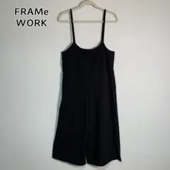 新品】【2025SS】FRAMeWORK コンパクトウェザーサロペット 黒 - メルカリ