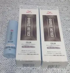 Wella COLOR STUDIO スモーキーグレージュ トリートメント3点のサムネイル