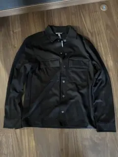 H&M ブラック レギュラーフィット シャツ S