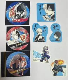 ヒロアカ　轟焦凍　バースデイステッカー　フレークシール　ユアネクスト