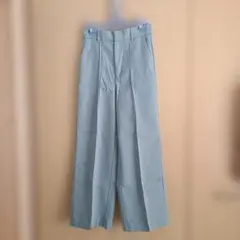 センタープレス ワイドパンツ