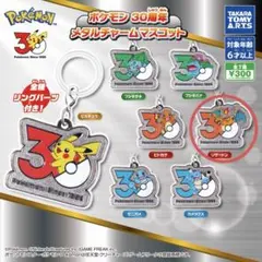 【新品未開封】ポケモン 30周年メタルチャームマスコット リザードン