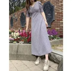 SNIDEL 花柄マキシワンピース セット