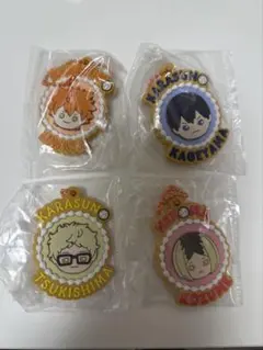 ハイキュー　クッキーモチーフラバー　まとめ売り