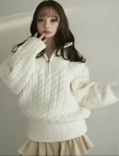 2026年最新】AndMary heart loose knitの人気アイテム - メルカリ