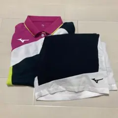 ミズノ テニスユニフォームセット M・Lサイズ