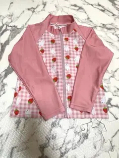 miffy イチゴ柄 ラッシュガード 100cm