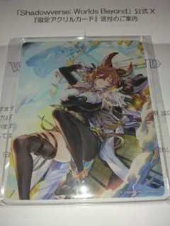y-3k@プロフ必読様専用 限定アクリルカードガレヲンのサムネイル