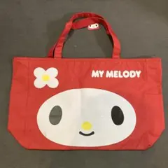 【送料無料】Sanrio レトロ マイメロディ 赤メロ フェイス 旅行バッグ