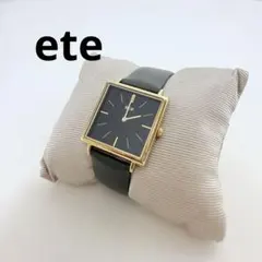 ete エテ 腕時計 ウォッチ スクエア型 オリーブグリーンのサムネイル