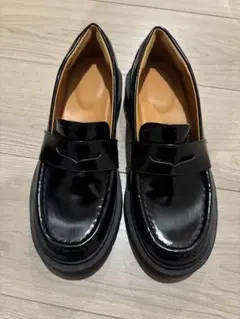 【新品未使用】ユニクロC コンフィールタッチローファー　ブラック　23cm