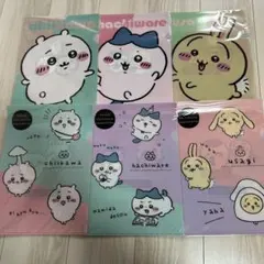 ちいかわ　クリアファイル　6点セット