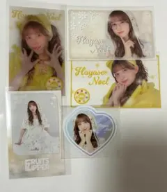 FRUITS ZIPPER　ラッフルくじ　カード　ステッカー　早瀬ノエル