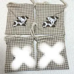 ミッフィー　タイトー一番くじ　ブルーナアニマル　F賞　巾着ポーチ　犬　いぬ