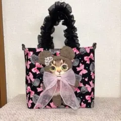 ゆ*ら様 コヤンイサムチョン　ふわモコサンダーちゃん　トートバッグ