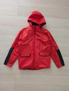 NIKE（ナイキ）ナイロンジャケット/ウィンドブレーカー 赤×黒 Lサイズ