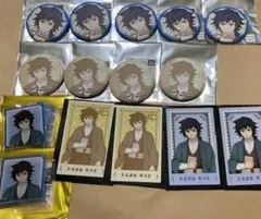 鬼滅の刃　明治村　冨岡義勇セット　缶バッジ　アクキー　ポラショ