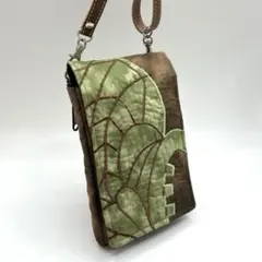 Southern Forest ハワイアンキルト スマホショルダー アウトドア