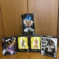 【新品☆未開封】フィギュアセット5体 ドラゴンボール　ワンピース