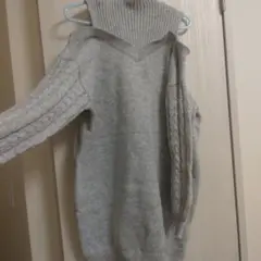 SHEIN グレー タートルネック セーター S