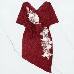 ROBE de FLEURS ローブドフルール ミニキャバドレス DE1510