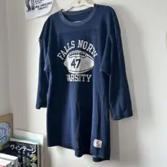 【スペシャル】 champion フットボールシャツ 襤褸 フェード　60s〜