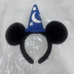 【値下げ可】ミッキー耳 魔法使い帽子 カチューシャ