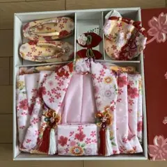 K未使用品 御祝着 七五三 3歳 女の子 花柄 ピンク□N80629-05 - メルカリ