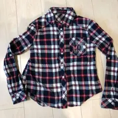 Lovetoxic チェックシャツ ネルシャツ 150 M