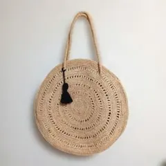 美品！MAISON N.H PARIS サークルバッグ かごバッグのサムネイル