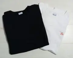 Champion裏毛トレーナー、Lee長袖Ｔシャツ ２点セット