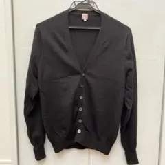 SHIRT FACTORY ダークブラウンカーディガン