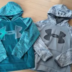 Under Armour パーカー 2点セット ターコイズ・グレー