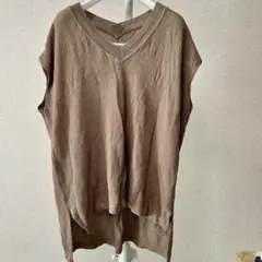 ★まとめ買いなら500円★ Samansa Mos2 ニットベスト 春夏