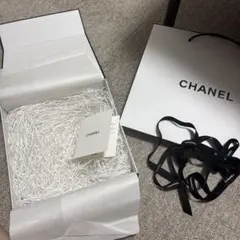 シャネルCHANEL バッグ空箱 布袋 カメリア リボン - メルカリ