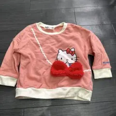 美品‼️Hello Kitty トレーナー 90サイズ ピンク