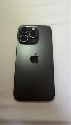 Apple iPhone15Pro ブラックチタニウム 本体