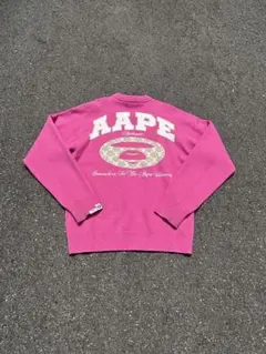 AAPE スウェット ピンク Sサイズのサムネイル
