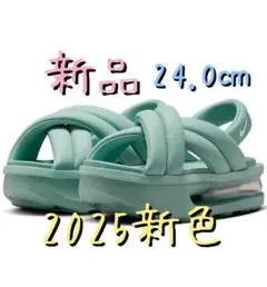 【新品未使用】エアマックスアイラ　ミント　24.0㎝