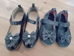 フォーマルシューズ 　ブラック　2足