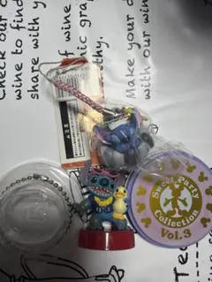 当時品 スティッチ フィギュア ストラップ レア Disney まとめ売り