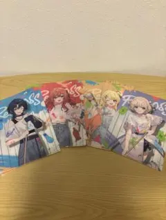 ホロライブReGLOSS ファミリーマートコラボクリアファイル 単独5種11枚