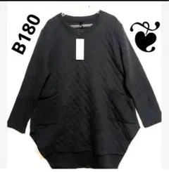 【新品】ワンピースエプロン黒色そのままお出かけ