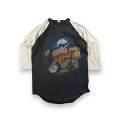 80s stray cats 1983 長袖 ラグラン ビンテージ Tシャツ Lのサムネイル