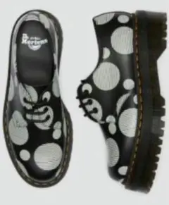 Dr. Martens ポルカドット　厚底シューズのサムネイル