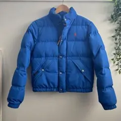 ポロ・ラルフ・ローレン ダウンジャケット 青　ブルー