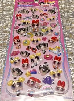 正規品　プチドロップステッカー　パワーパフガールズ